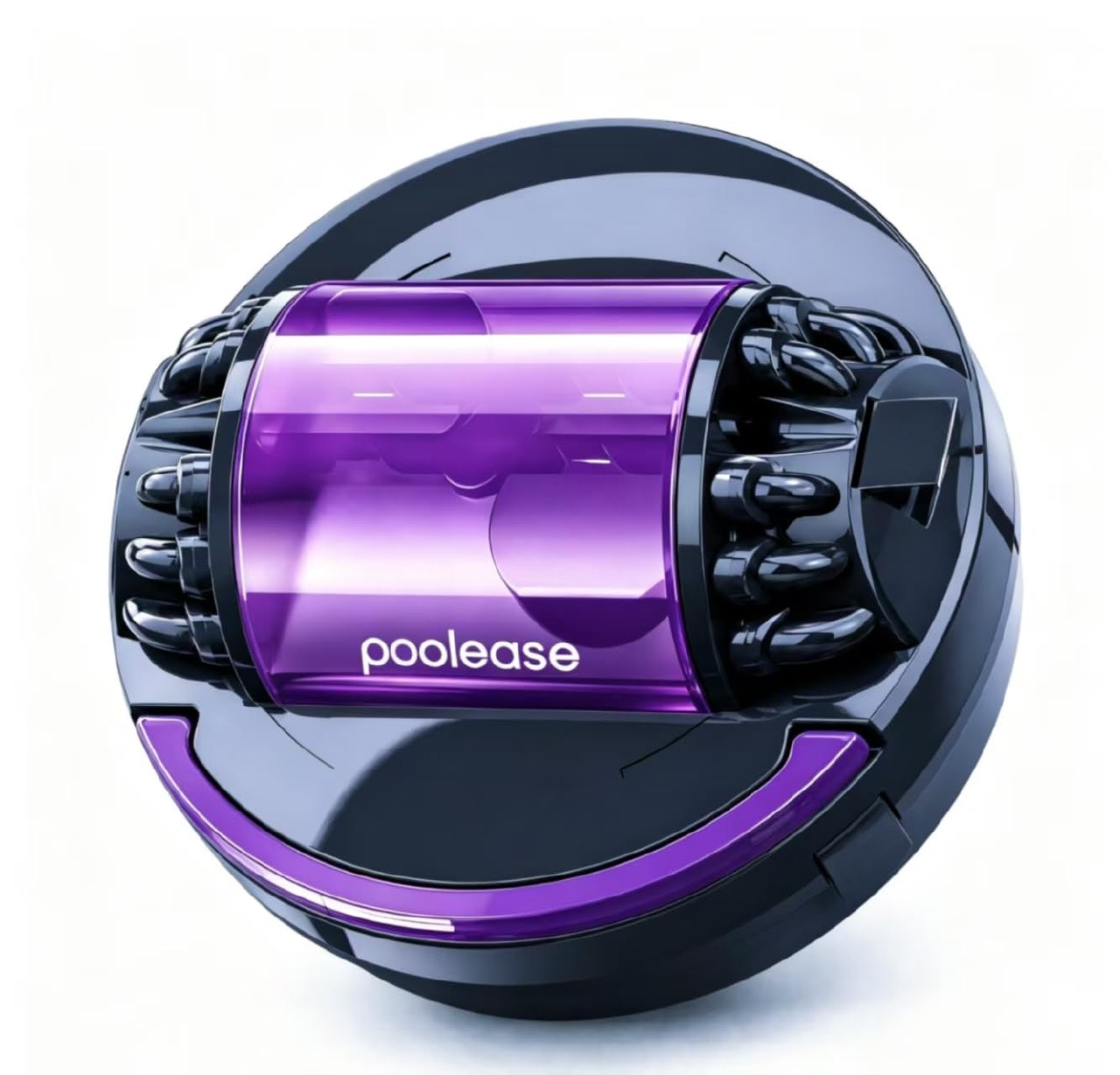 Poolease Cordless Pool Vacuum Robot with Dual high-Powerful Motors Provide Strong Suction