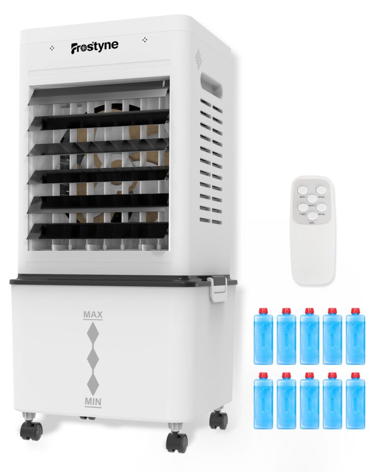 🔥 Frostyne Portable Evaporative Air Cooler w/Humidifier – 3Ga Water Tank  — $129.99  (was $189.99)