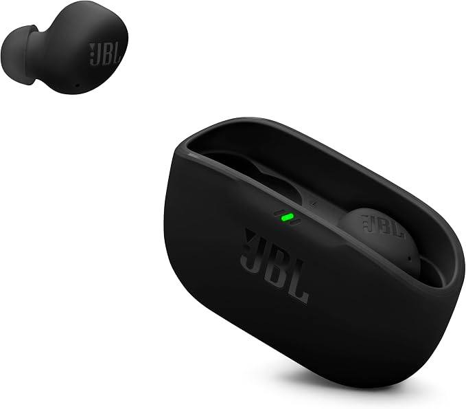 JBL Vibe Buds 2 - True Wireless Noise Cancelling Earbuds with JBL Pure Bass Sound & Smart Ambient technology, 4mics for 