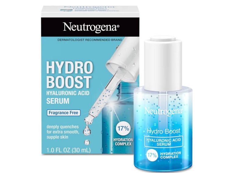 🔥 Neutrogena Hydro Boost Hyaluronic Acid Serum for Face & Neck, Lightweight Daily Hydrating Serum with Hyaluronic Acid for  — $7  (was $14)