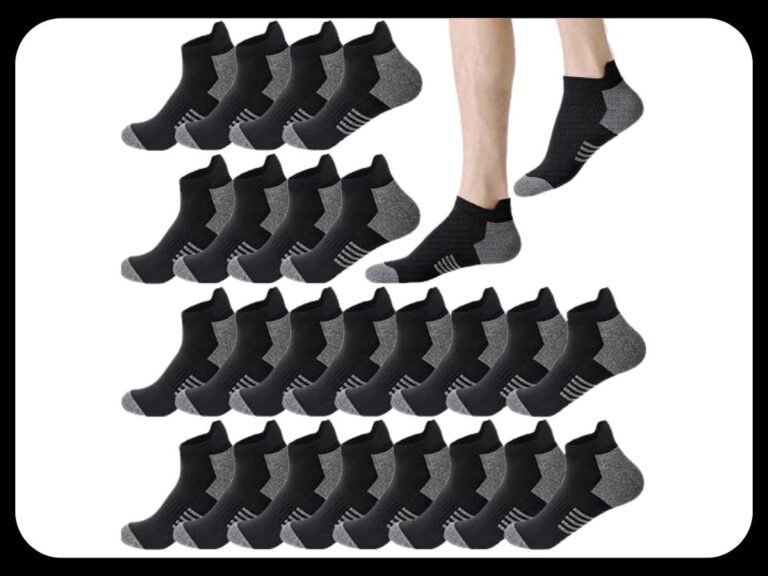 🔥 12 Pairs of Athletic Ankle Socks for Men Only  — $4  (was $10)