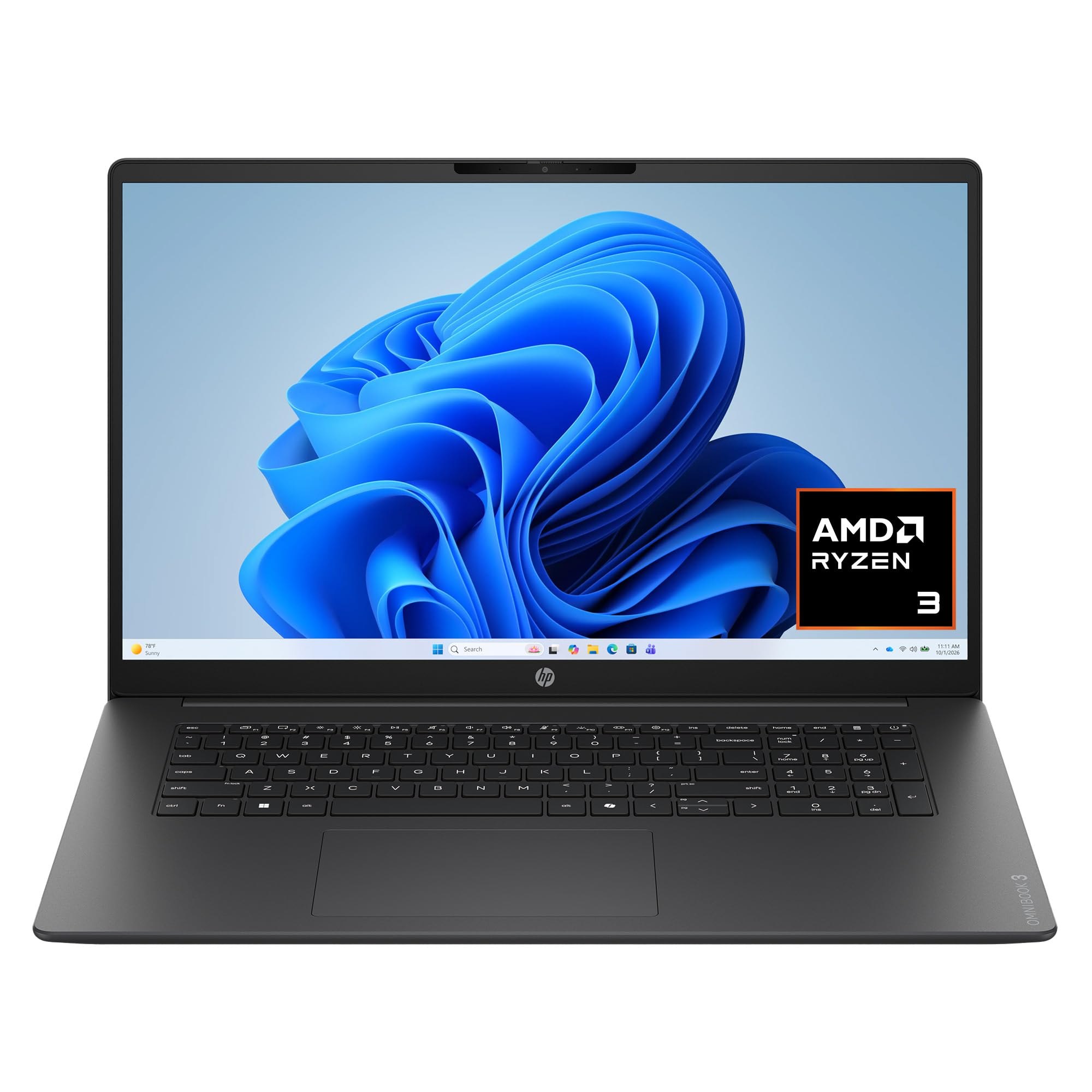 HP OmniBook 3 17.3 inch Laptop PC, FHD Display