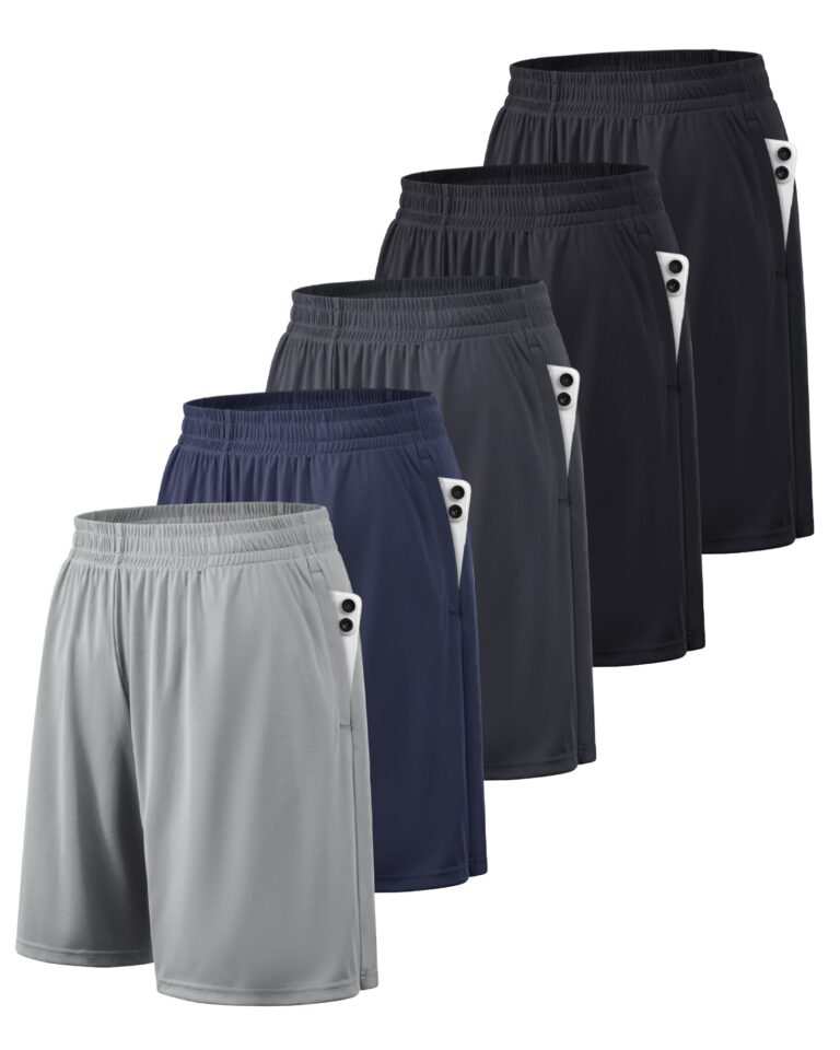 🔥 BALENNZ Athletic Shorts for Men with Pockets and Elastic Waistband Quick Dry Activewear  — $19.98  (was $43.99)
