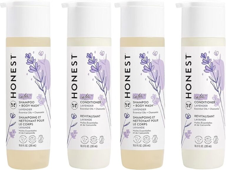 🔥 The Honest Company Baby Shampoo, Body Wash & Conditioner Duo, 2-in-1 Cleansing, Silicone-Free, Naturally Derived, Lavend  — $25  (was $45)