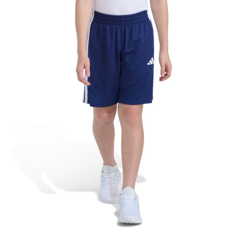 🔥 adidas Boys Mesh Athletic Shorts, Dark Blue  — $15.00  (was $25.00)