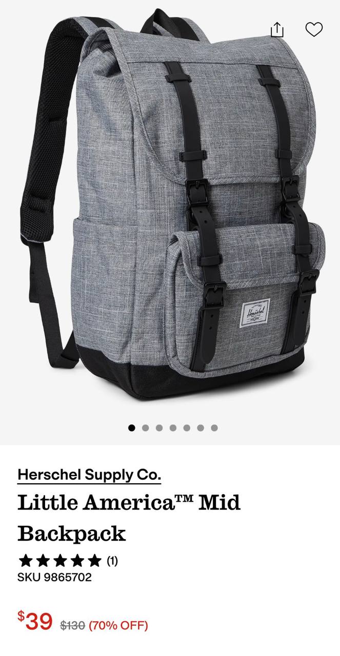 Herschel Supply Co Little America™ Mid Backpack