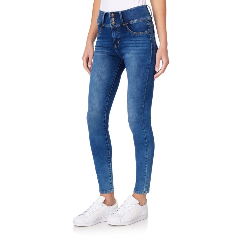 🔥 WallFlower Women’s Sassy Skinny High-Rise Insta Soft Juniors Jeans (Standard and Plus)  — $19.16  (was $52.00)