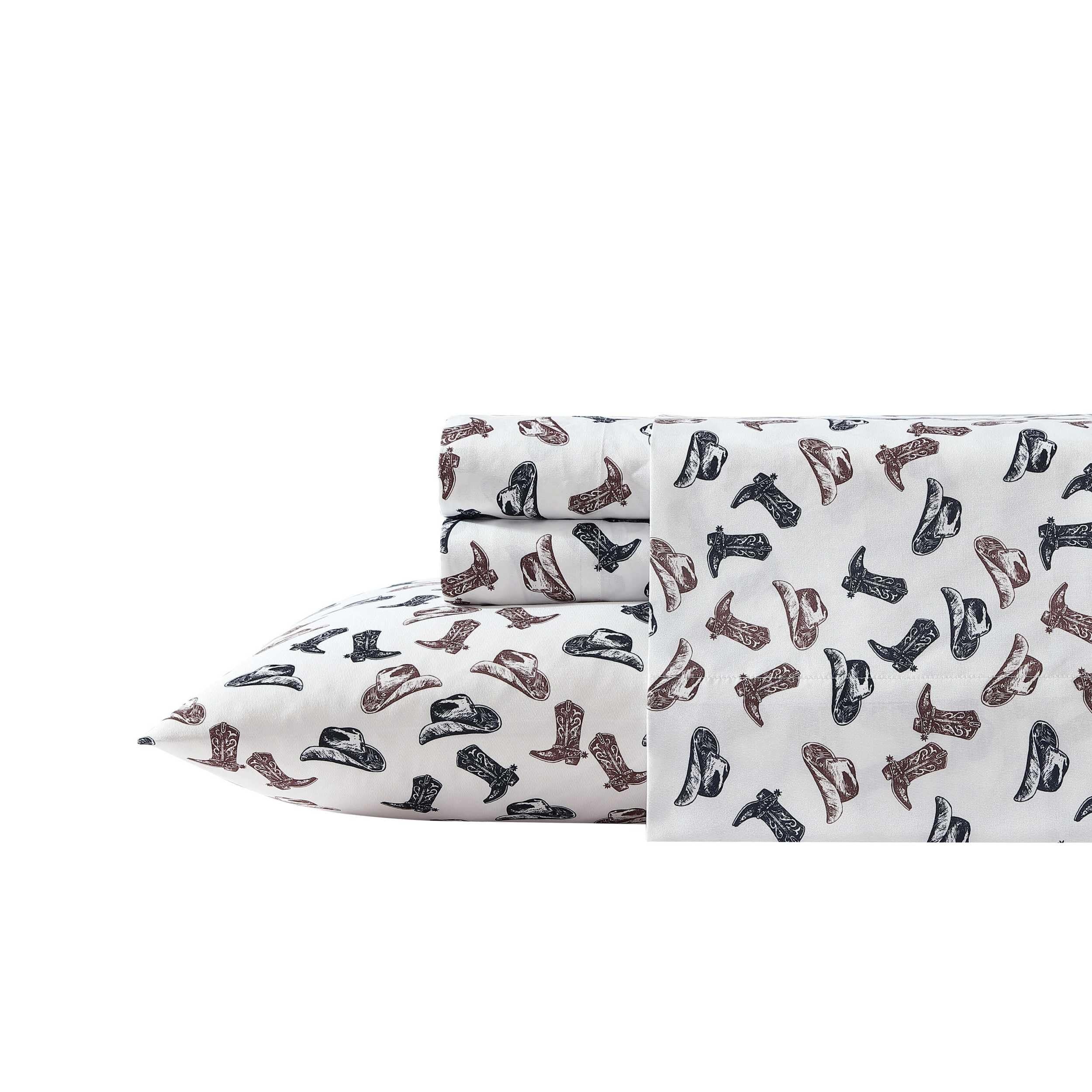 Wrangler - Queen Size Sheet Set, Ultra-Soft & Wrinkle-Resistant Bedding for Year Round Comfort