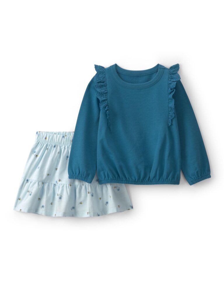 🔥 Carter’s Girl 2-Piece Set, Blue  — $18.00  (was $39.00)
