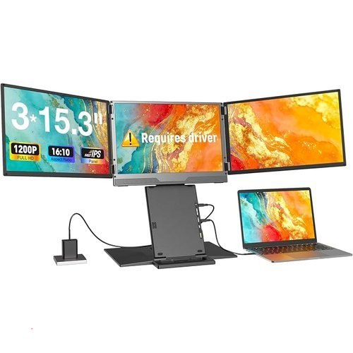 Quad Laptop Screen Extenders