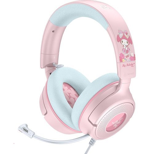 Razer Kraken V4 X Wired Gaming Headset: 40 mm Drivers - Cardioid Mic - Memory Foam Cushions - Chroma RGB Lighting - Type
