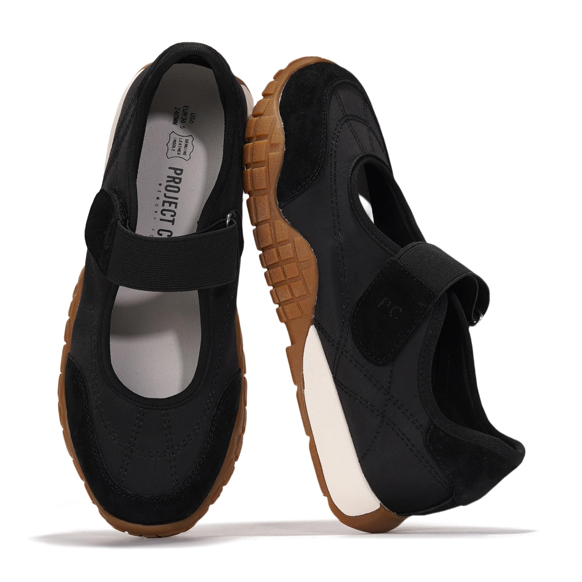 Project Cloud Womens Shoes - Lightweight Mary Jane Shoes Women with Memory Foam Insole