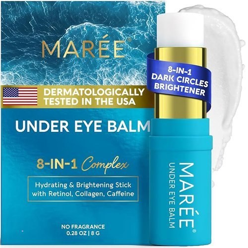 MAREE Under Eye Balm Stick Hydrating – Retinol Caffeine Under Eye Brightener Stick