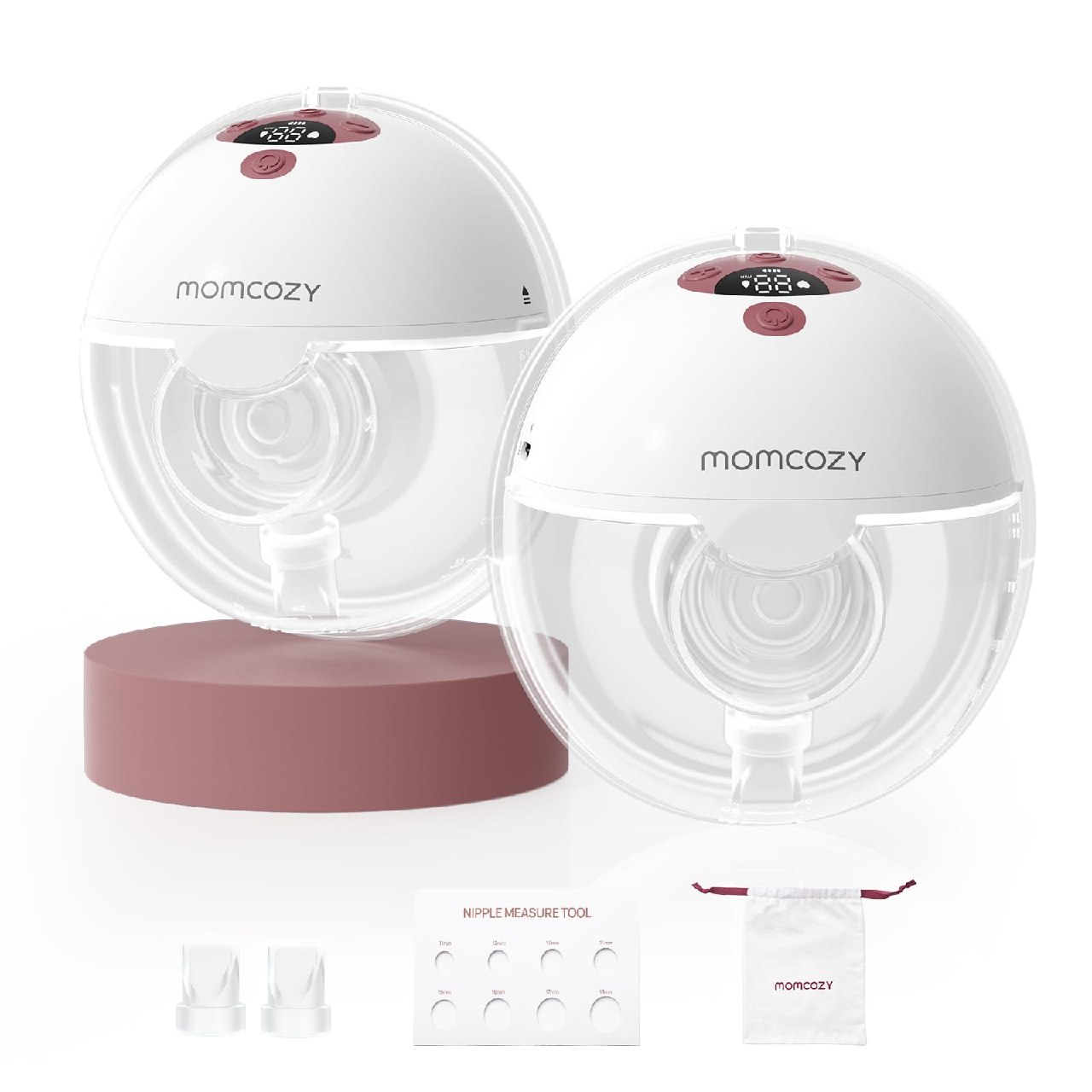 Momcozy M5 Lite Hands-Free Wearable Breast Pump, DoubleFit Flange for Baby