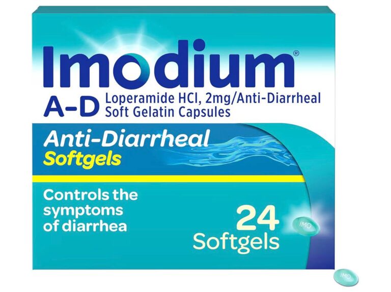 🔥 Imodium A-D Anti-Diarrheal Softgels with 2mg Loperamide Hydrochloride, 24ct  — $5  (was $21)