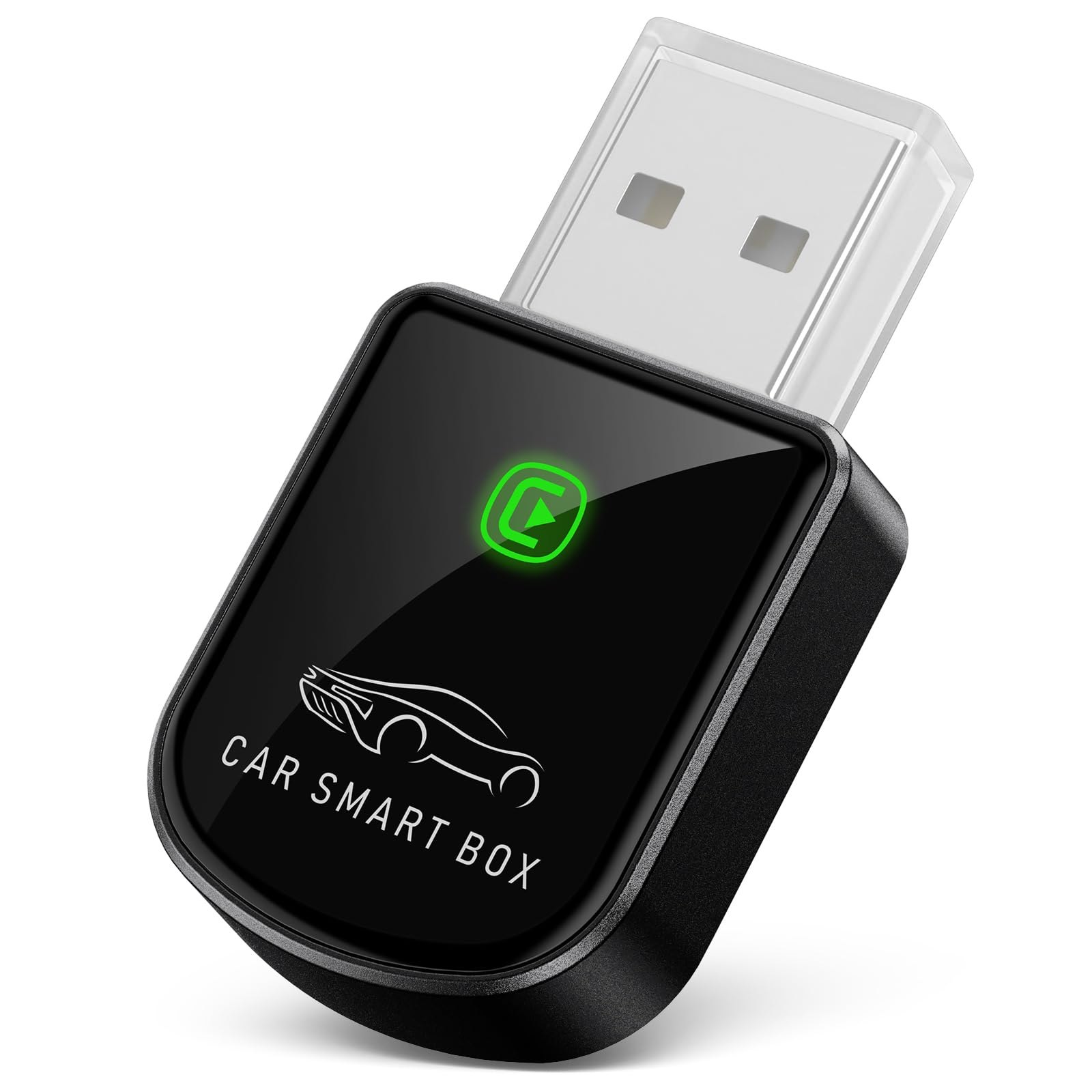 Luckyish Wireless Carplay Adapter for iPhone Latest Upgrade, Tiny Bluetooth Receiver