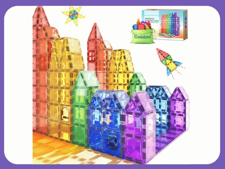 🔥 Get this Coodoo 40PC Magnetic Tile Building Block Set for only  — $10  (was $30)