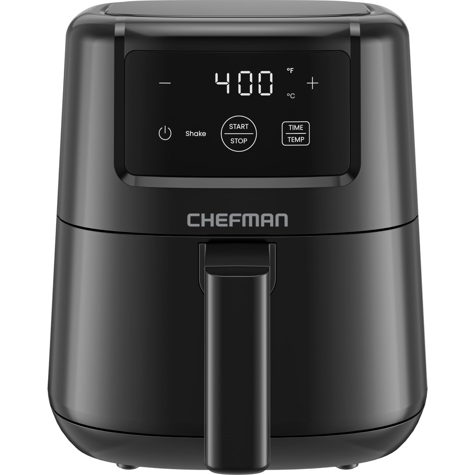CHEFMAN 2 Qt Mini Air Fryer – Digital Space-Saving Compact Air Fryer with Nonstick