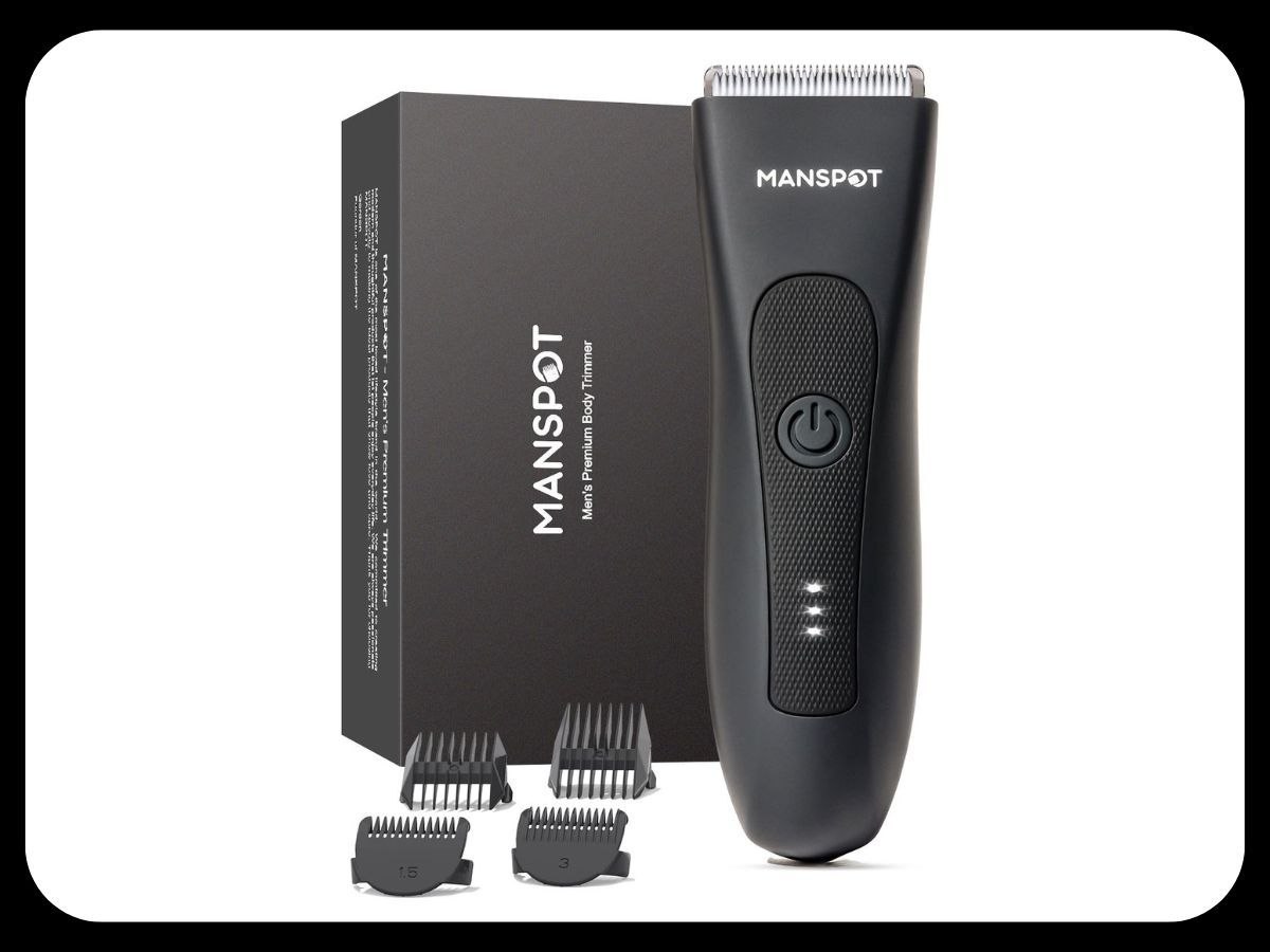 New Code! Cordless Full Body Hair Trimmer with 4 Guards Only