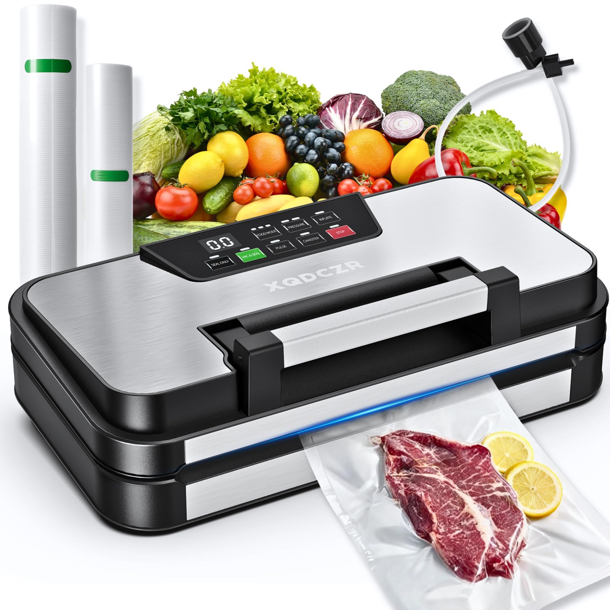 95kPa Vacuum Sealer Machine, Dual Pump