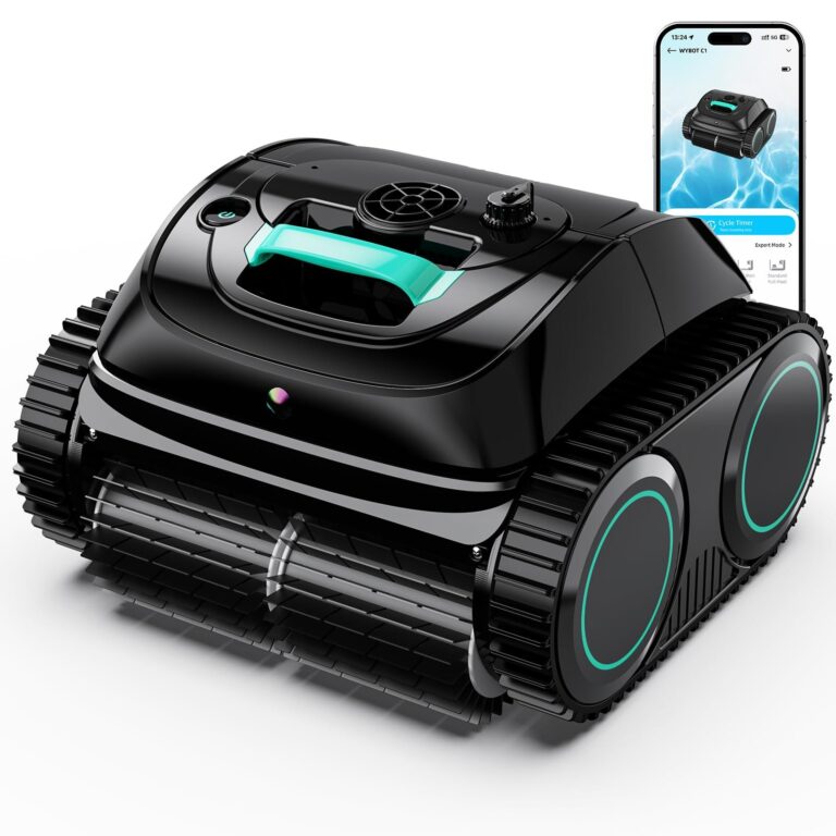 🔥 WYBOT C1 Robotic Pool Vacuum for Inground Pools, 4-in-1 Above Ground Cordless Pool  — $429.99  (was $719.99)