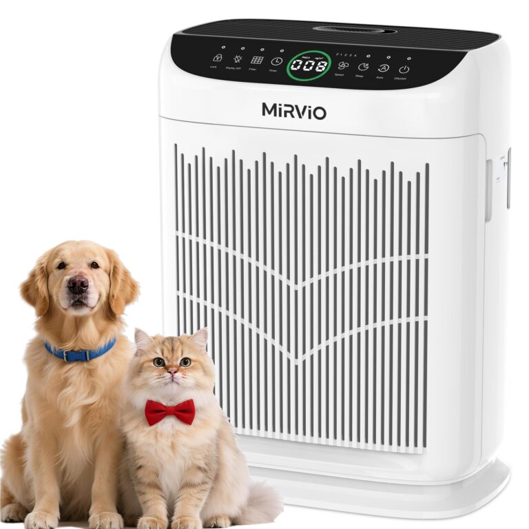 🔥 Mirvio Air Purifiers for Home Bedroom Large Room Up to 3000 Ft²  — $69.09  (was $139.99)