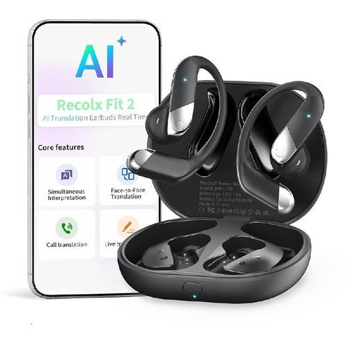 Recolx Fit 2 AI Voice Recorder Earbuds