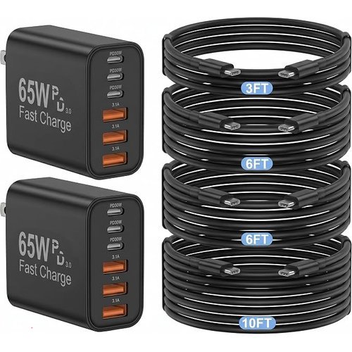 65W USB-C Charger Blocks