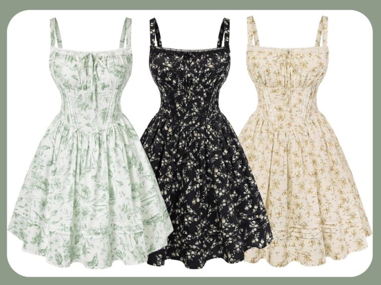 🔥 Floral Corset Mini Dress for as little as  — $14  (was $50)