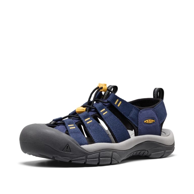 🔥 KEEN Men’s Newport H2 Closed Toe Water Sandals, Naval Academy/Keen Yellow  — $85.05  (was $129.95)