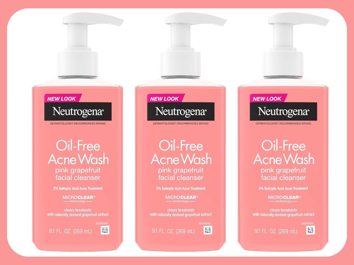 Score this Neutrogena Oil-Free Acne Face Wash for only