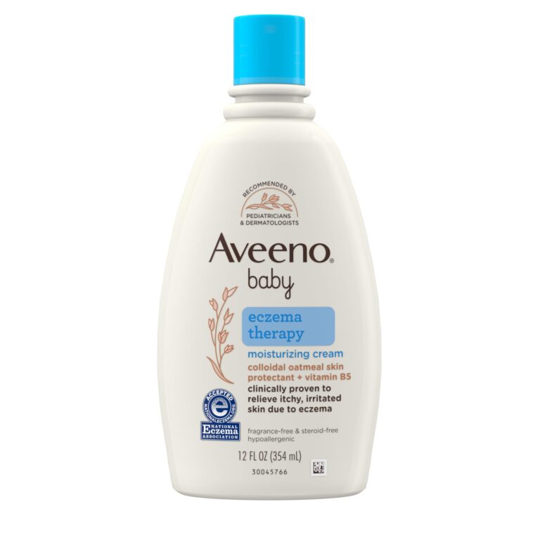 🔥 Aveeno Baby Eczema Therapy Moisturizing Cream, Natural Colloidal Oatmeal & Vitamin B5  — $8.38  (was $17.13)