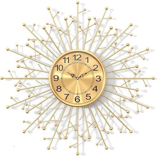 DAYDAYART Large Gold Wall Clocks