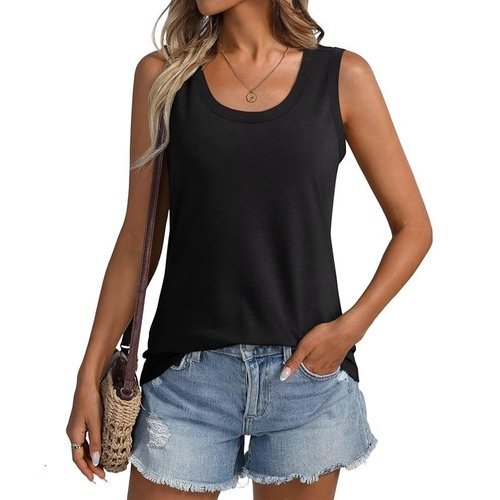 ORANDESIGNE Womens Floral Print Tank Tops