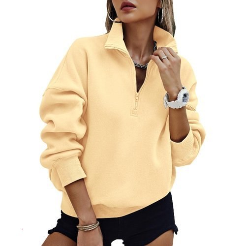 PRETTYGARDEN Womens Half Zip Oversized Sweatshirts Fleece Hoodies