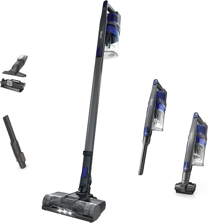 Shark | Pet Cordless Vacuum Cleaner | LED Headlights | Removable Handheld Vacuum for Pet Hair | Crevice Tool & Pet Multi