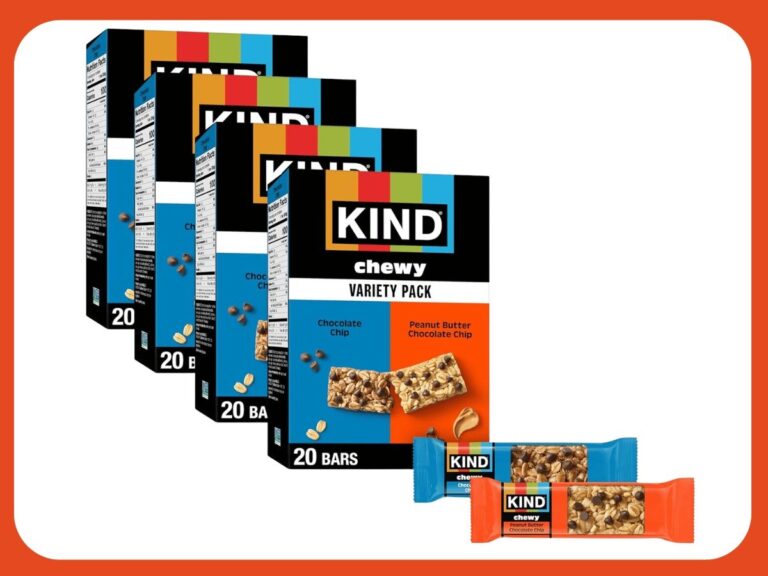 🔥 Head to Amazon where you can score this 80-Count Chewy KIND Bar Variety Pack for just  — $15  (was $36)