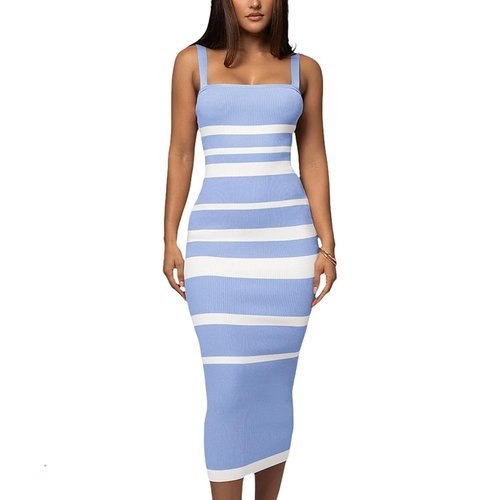Rommoon Striped Dresses