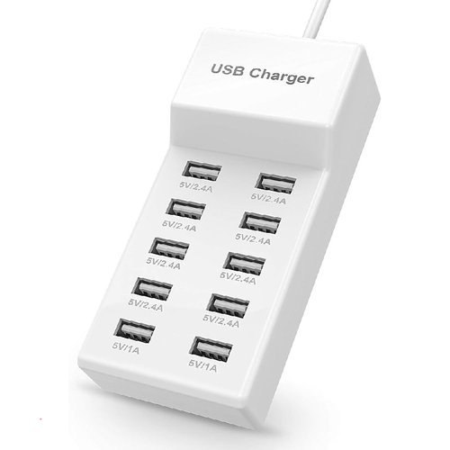 10-Port USB Wall Chargers