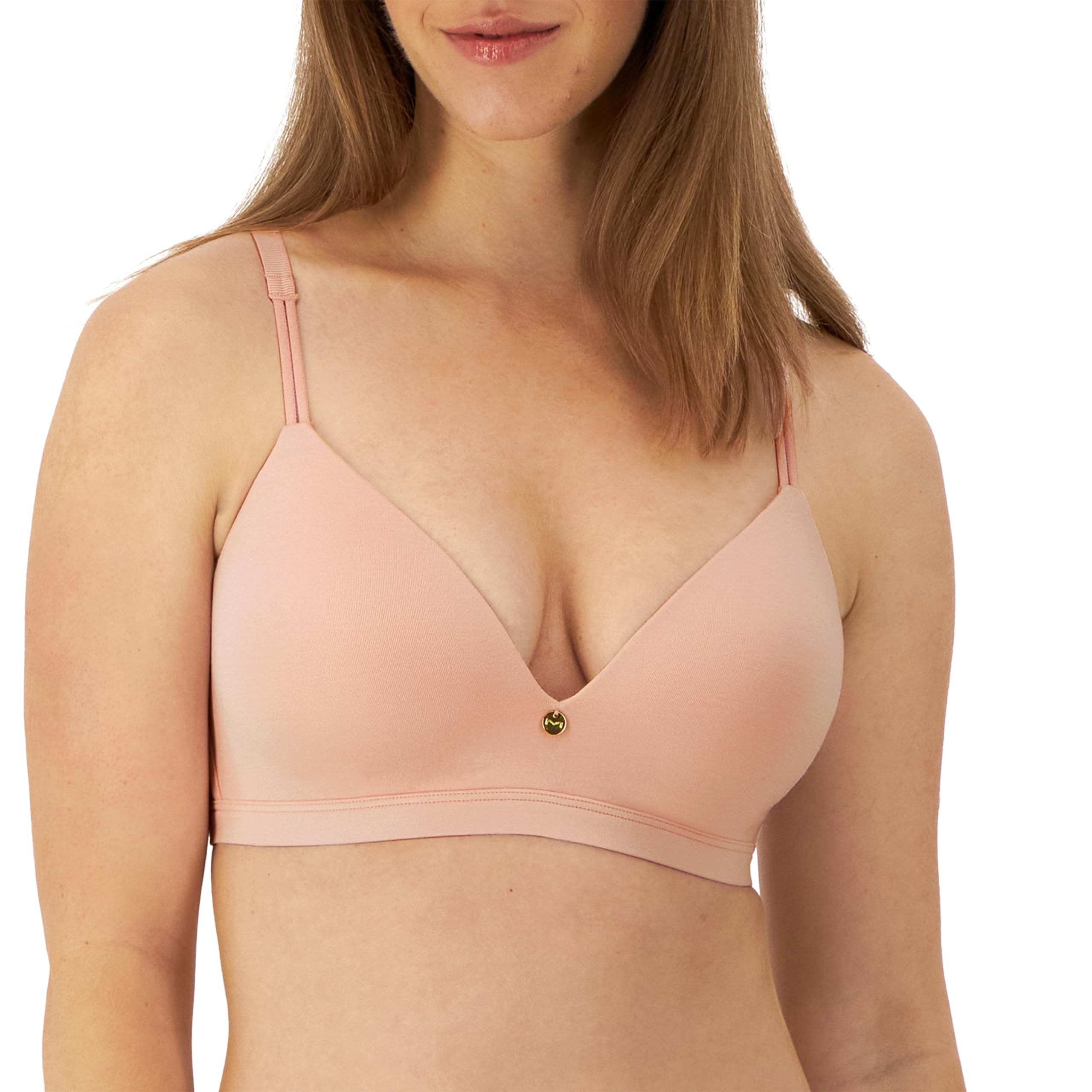 Maidenform Women's Wireless T-Shirt Bra, Everyday Luxe T-Shirt Bra