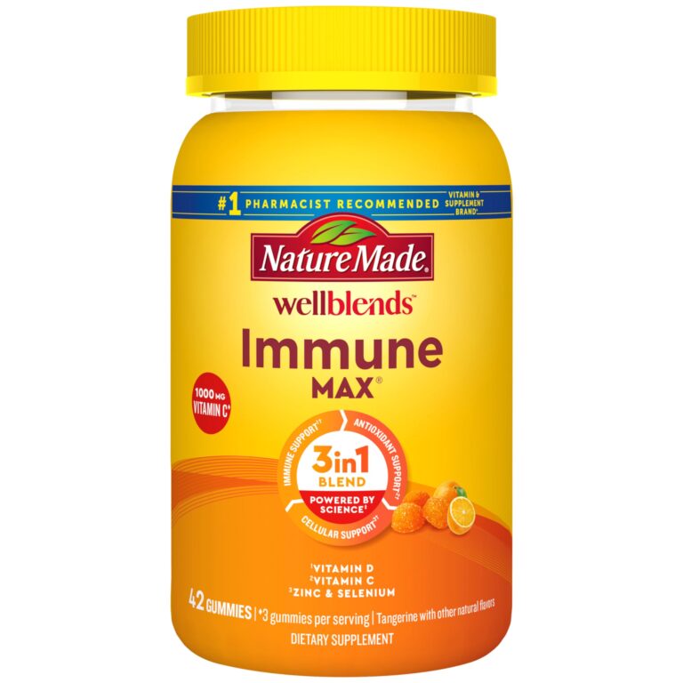 🔥 Nature Made Wellblends ImmuneMAX Gummies, Vitamin C  — $6.01  (was $19.99)