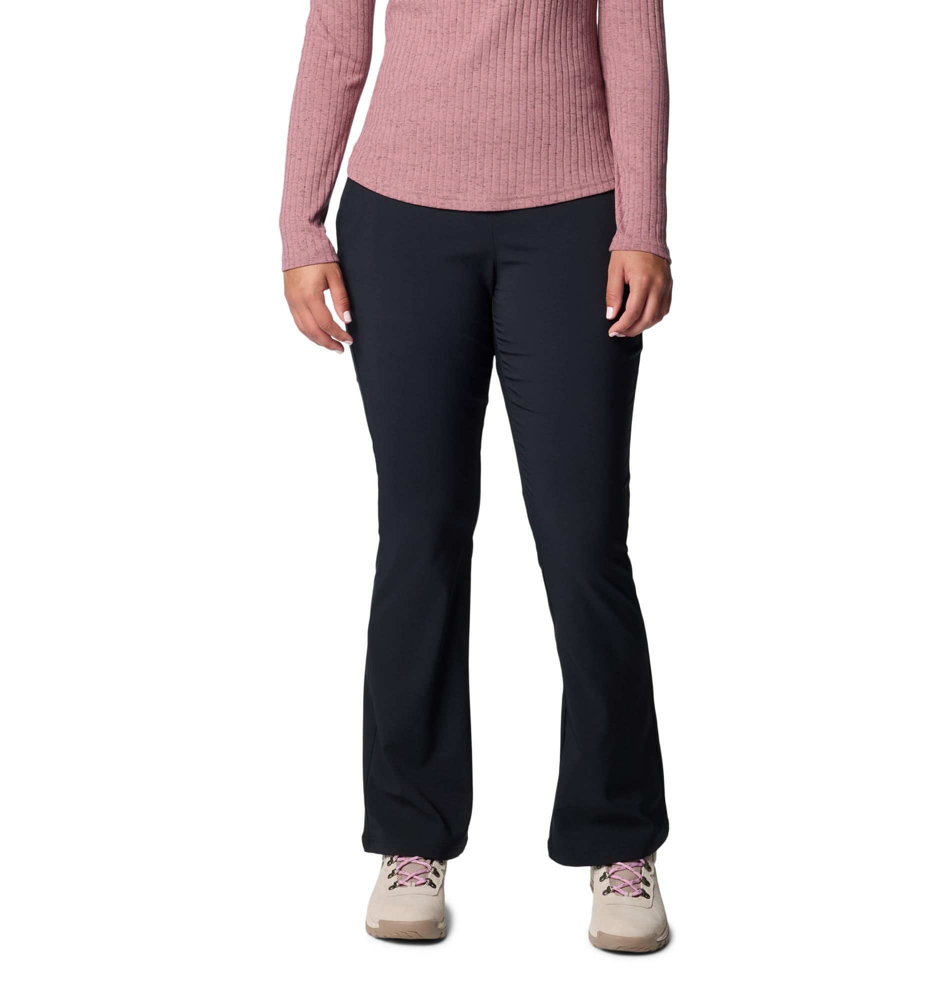 Columbia Womens All Seasons Bootcut Pant, Black