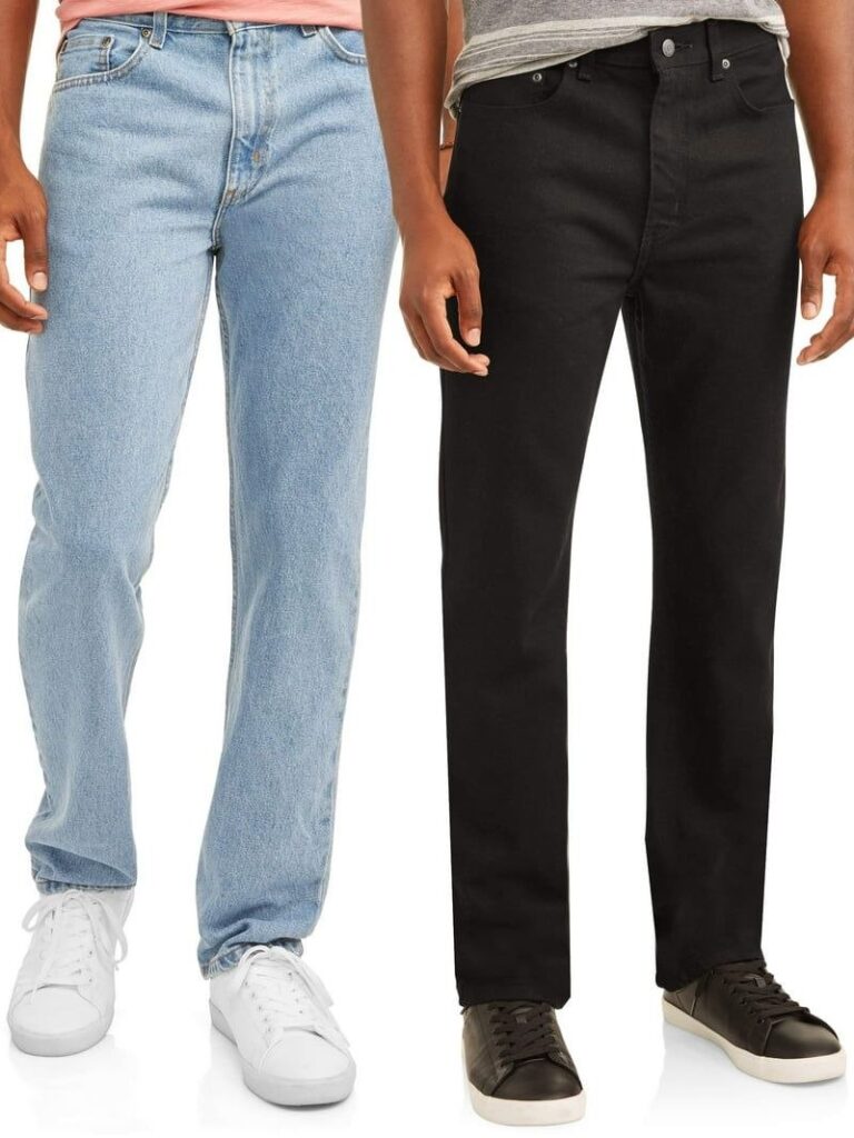 🔥 George Men’s Regular Fit 100% Cotton Jeans, 2-Pack, Sizes 32-38  — $4  (was $24)