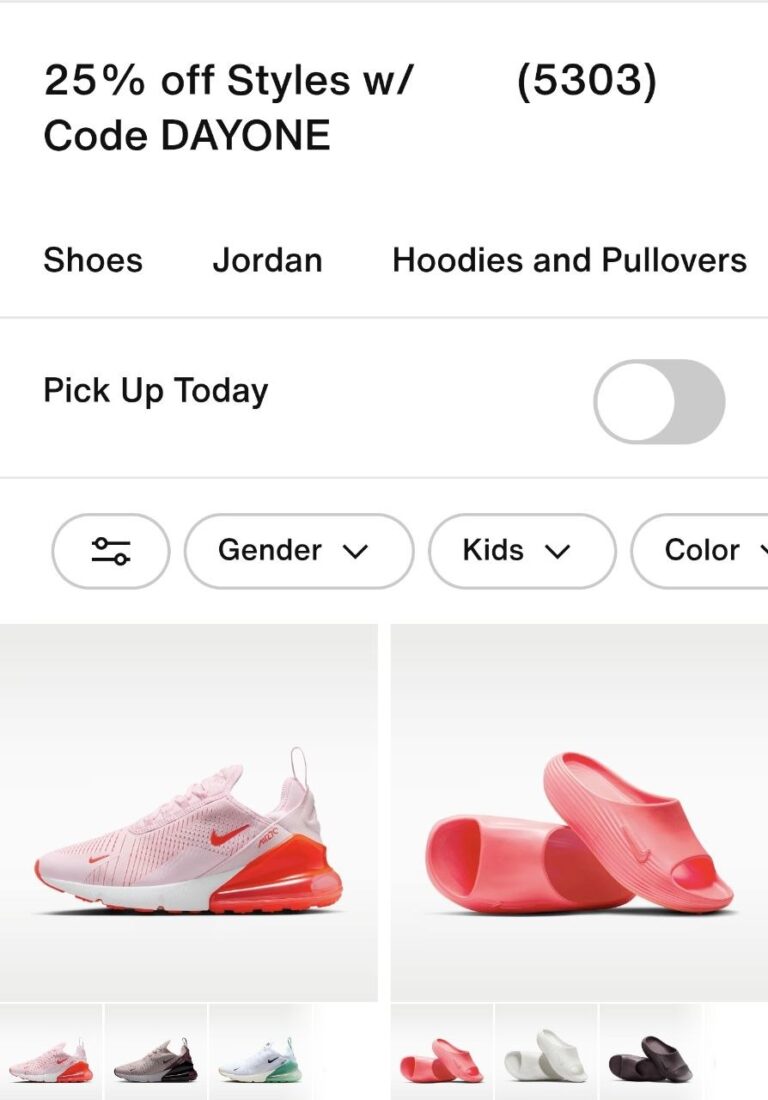 🔥 Nike has extra  — $49  25% off