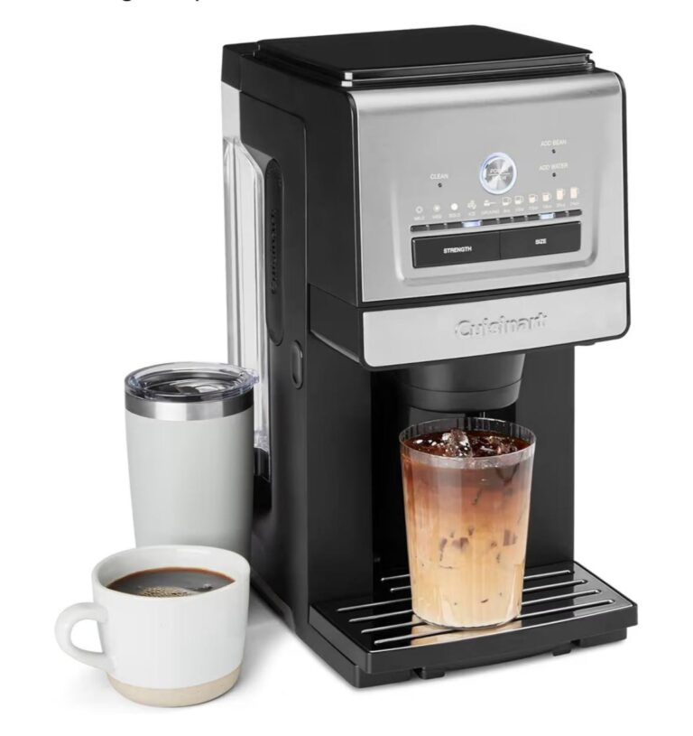 🔥 Cuisinart Coffee Maker, Grind and Brew Single Serve Coffee Maker, 6 Cup Sizes, Built-in Stainless Steel Burr Mill, Adjus  — $94  (was $249)