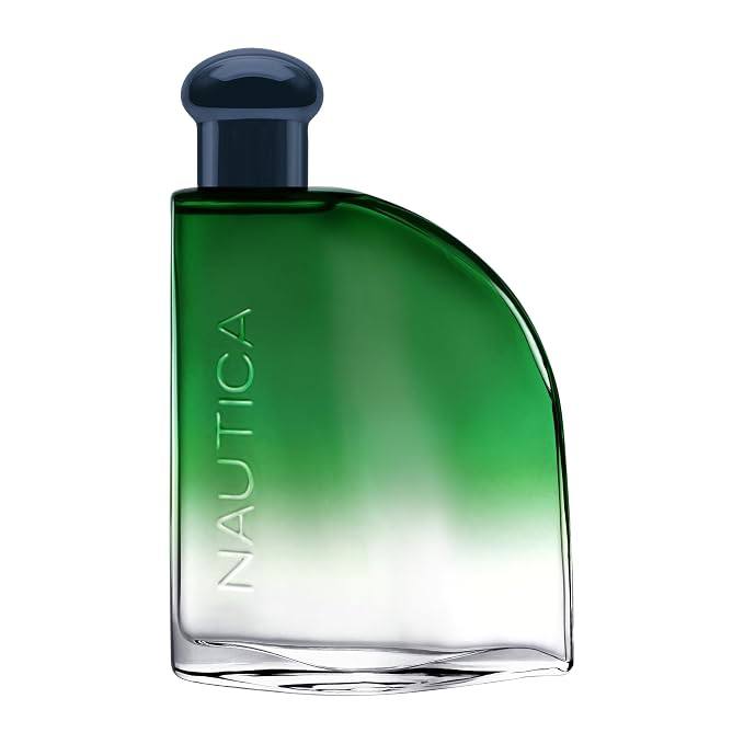 🔥 Nautica Color Green Eau de Toilette for Men, Woody Fougere Fragrance, Notes of Ginger, Geranium and Vetiver, 1.6oz  — $10  (was $21)