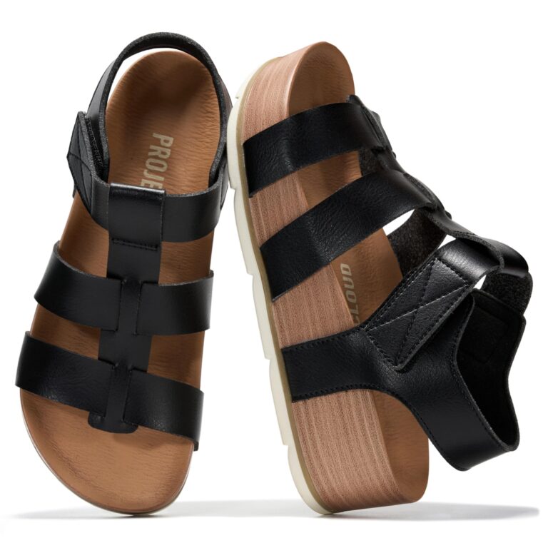 🔥 Project Cloud Platform Sandals Women – Comfortable Plush & Soft Insole Ladies Wedges  — $29.90  (was $42.66)