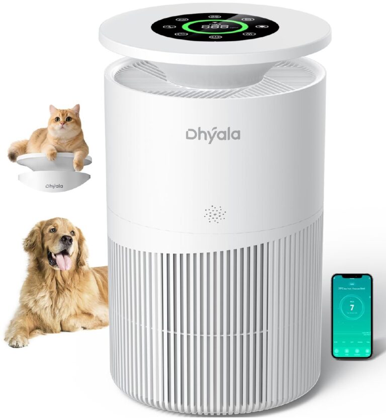 🔥 Dhyala Air Purifier for Home Large Room up to 3620Ft², H13 True HEPA Air Purifiers  — $88.49  (was $169.99)