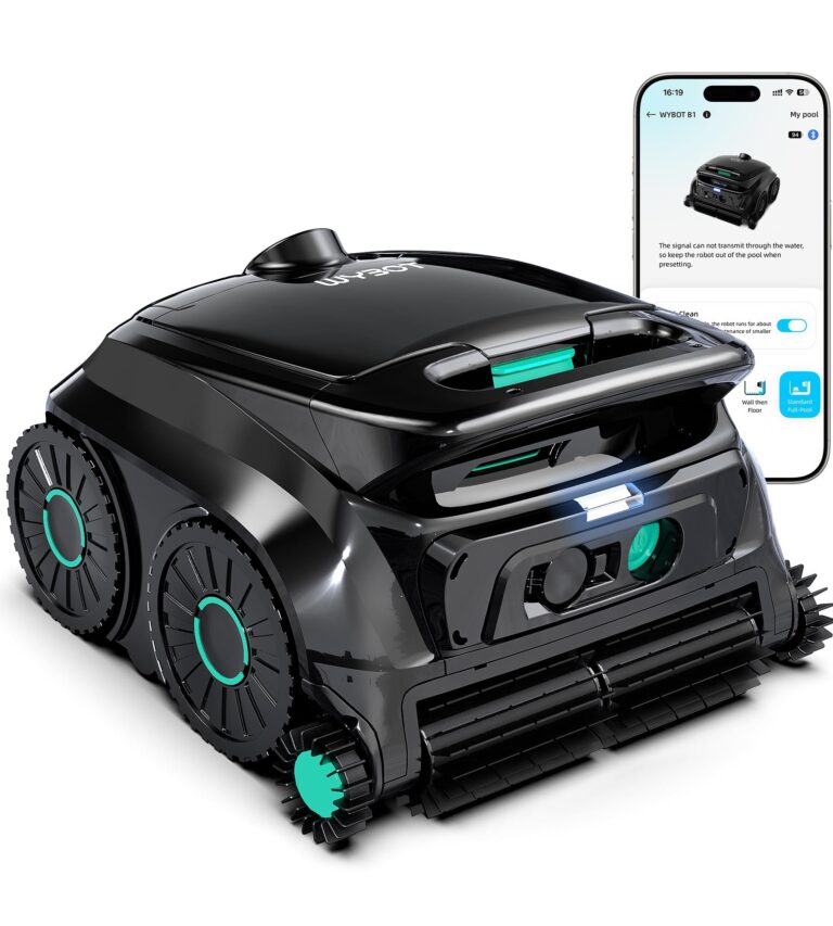 🔥 (2026 NEW) WYBOT B1 Cordless Robotic Pool Vacuum for Inground Pools)  — $334.99  (was $539.99)