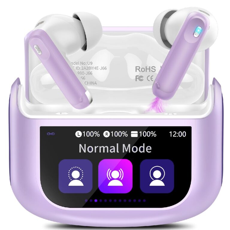 🔥 Thunelec Wireless Earbuds, Bluetooth 5.4 Headphones with Multifunctional Touch Screen  — $36.99  (was $159.99)